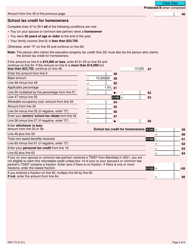 Form 5007-TC (MB479) Manitoba Credits - Canada, Page 4