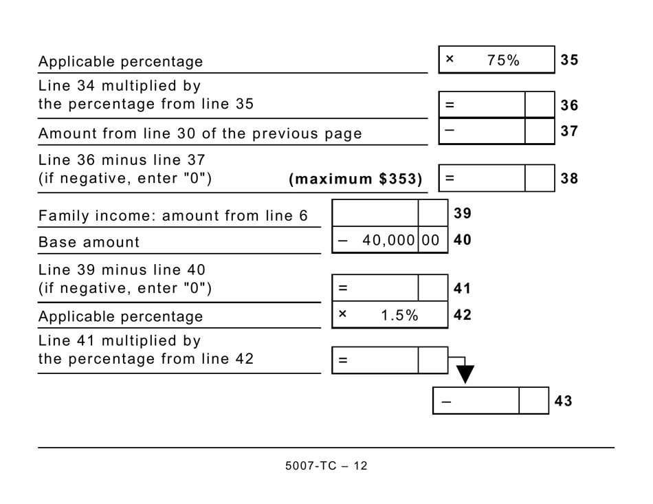 Form 5007-TC (MB479) Manitoba Credits (Large Print) - Canada, Page 12