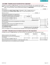 Form 5010-D Worksheet BC428 British Columbia - Canada, Page 2