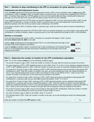 Form 5000-S8 Schedule 8 Canada Pension Plan Contributions and Overpayment - Canada, Page 2