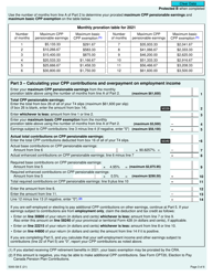 Form 5000-S8 Schedule 8 Canada Pension Plan Contributions and Overpayment - Canada, Page 3