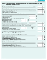 Form 5000-S8 Schedule 8 Canada Pension Plan Contributions and Overpayment - Canada, Page 5