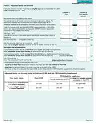 Form 5000-S6 Schedule 6 Canada Workers Benefit - Canada, Page 3