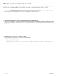 Form 11 (PFA718) Application for Case Management Order Without Notice or Attendance - British Columbia, Canada, Page 12