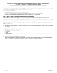 Form 11 (PFA718) Application for Case Management Order Without Notice or Attendance - British Columbia, Canada, Page 8