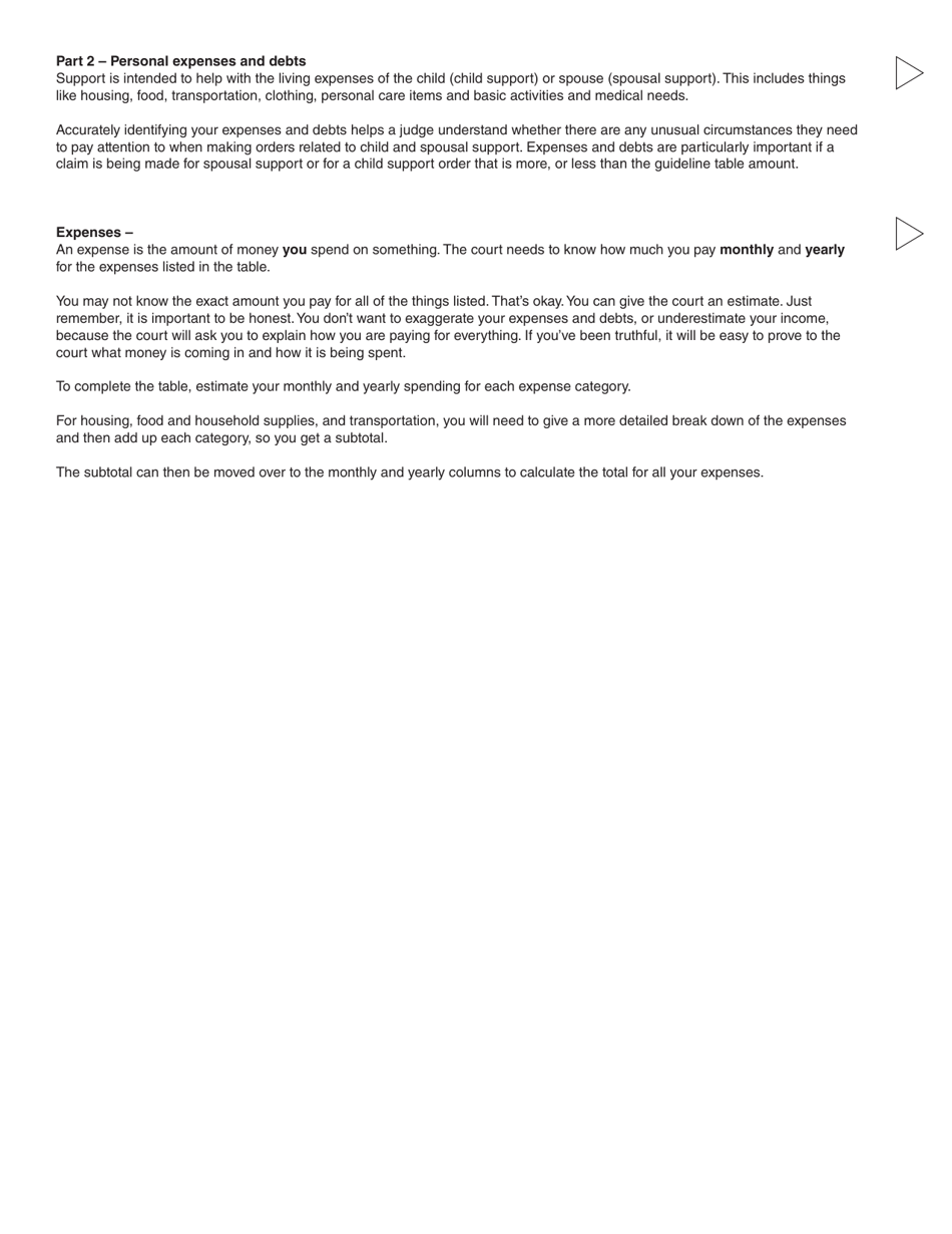 Form 4 (PFA713) Financial Statement - British Columbia, Canada, Page 9