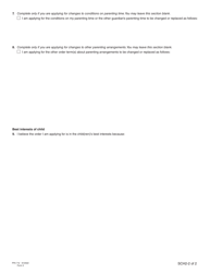 Form 3 (PFA712) Application About a Family Law Matter - British Columbia, Canada, Page 18