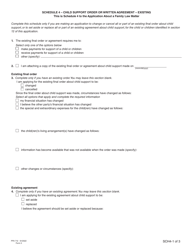Form 3 (PFA712) Application About a Family Law Matter - British Columbia, Canada, Page 26