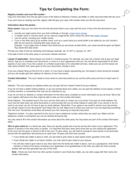 Form 3 (PFA712) Application About a Family Law Matter - British Columbia, Canada, Page 3
