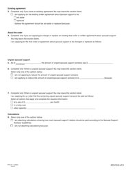 Form 3 (PFA712) Application About a Family Law Matter - British Columbia, Canada, Page 48
