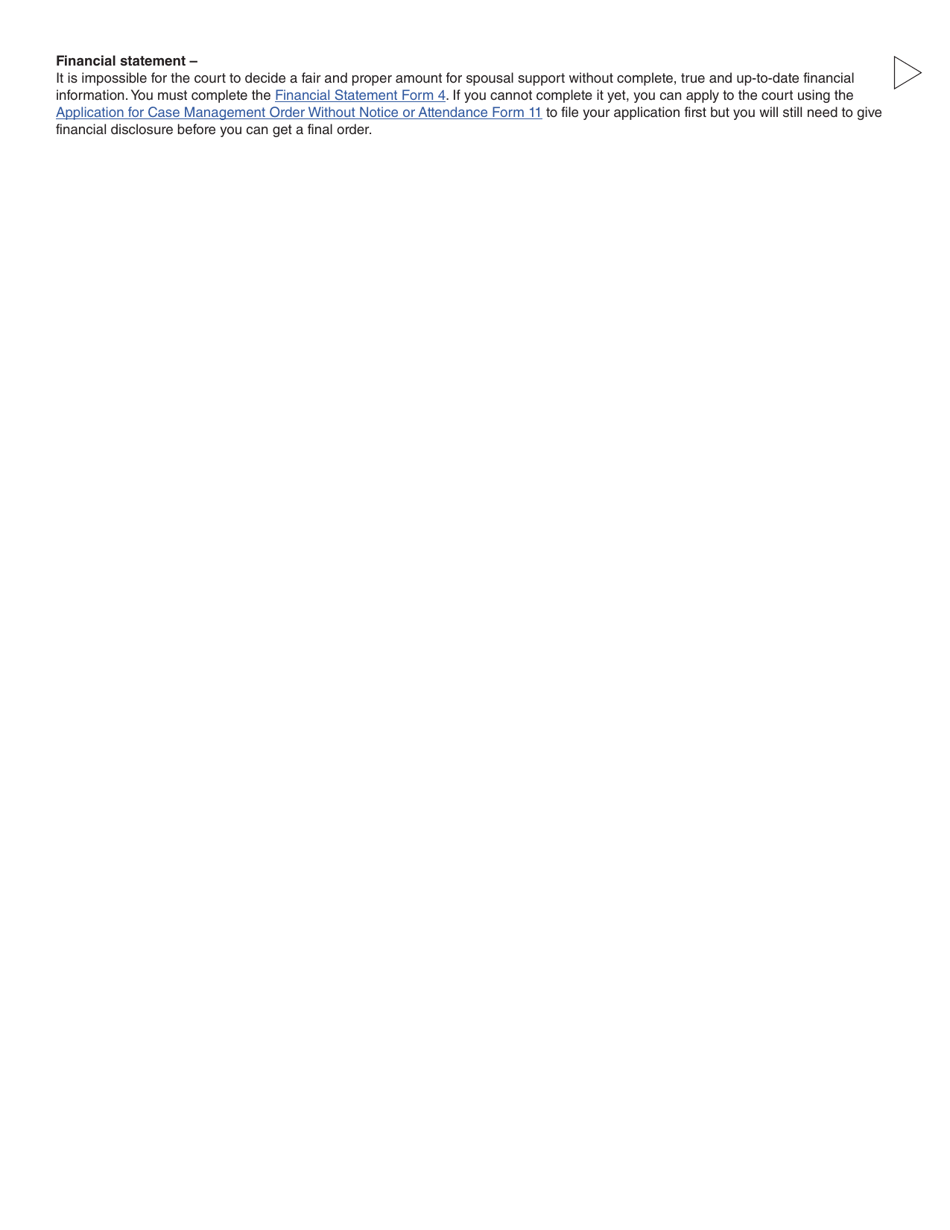 Form 3 (PFA712) Application About a Family Law Matter - British Columbia, Canada, Page 49