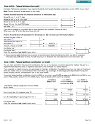 Form 5000-D1 Federal Worksheet - Canada, Page 7