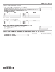 Form IT-204-IP Schedule K-1 New York Partner&#039;s Schedule - New York, Page 5