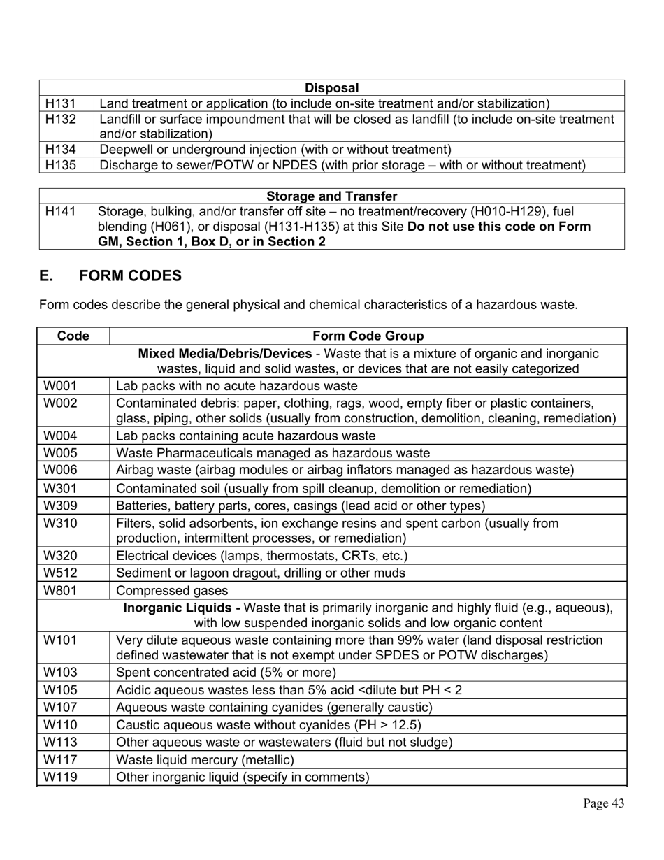 Instructions for Form GM, WR, SI - New York, Page 44