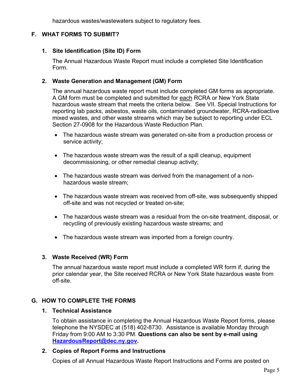 Instructions for Form GM, WR, SI - New York, Page 8