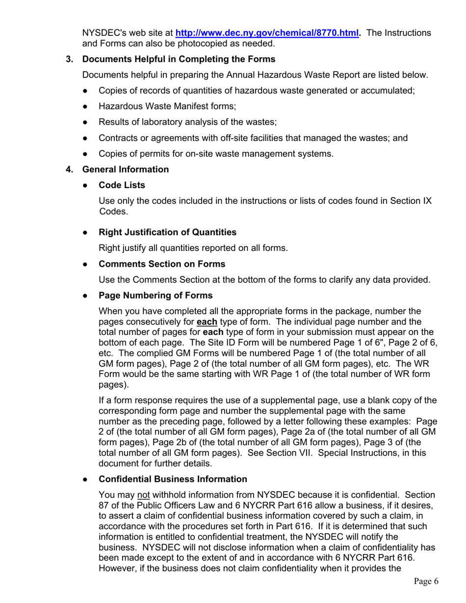 Instructions for Form GM, WR, SI - New York, Page 9