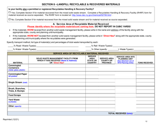 Msw, Industrial or Ash Landfill Annual/Quarterly Report - New York, Page 12