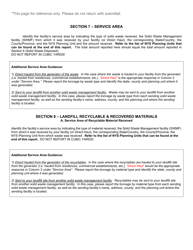 Msw, Industrial or Ash Landfill Annual/Quarterly Report - New York, Page 27