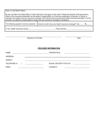 Mental Health Treatment Report - Outpatient - New York, Page 3