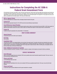 Form AC3286-A Federal Grant Amendment Information for Sfs - New York, Page 2
