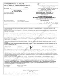 Form AOC-CR-202 Waiver of Trial Plea of Guilty Consent to Entry of Judgment (Misdemeanors) - North Carolina (English/Spanish), Page 3