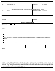 GSA Form 3607 Motor Vehicle Operator&#039;s License and Driving Record, Page 2