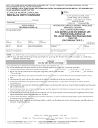 Document preview: Form AOC-CR-340 Interlock Limited Driving Privilege Impaired Driving (N.c. Convictions Only) - North Carolina (English/Vietnamese)