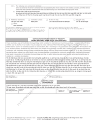Form AOC-CR-340 Interlock Limited Driving Privilege Impaired Driving (N.c. Convictions Only) - North Carolina (English/Vietnamese), Page 4