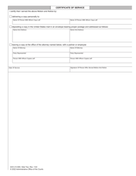 Form AOC-CV-600 Motion and Notice of Hearing for Modification of Child Support Order - North Carolina, Page 2