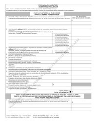 Form AOC-E-199 Application for Probate (Without Qualification of a Personal Representative) - North Carolina (English/Spanish), Page 3