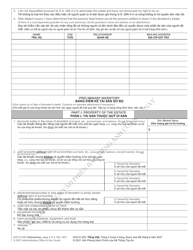 Form AOC-E-202 Application for Letters of Administration - North Carolina (English/Vietnamese), Page 2