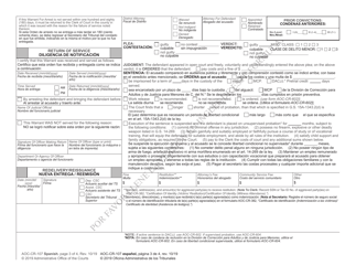 Form AOC-CR-107 Warrant for Arrest Misdemeanor Worthless Check - North Carolina (English/Spanish), Page 3