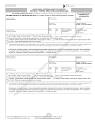 Form AOC-CR-611A Restitution Worksheet Addendum (Initial Sentencing) - North Carolina (English/Spanish), Page 3
