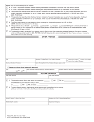 Form AOC-J-440 Order for Secure Custody/Detention (Undisciplined/Delinquent) - North Carolina, Page 2