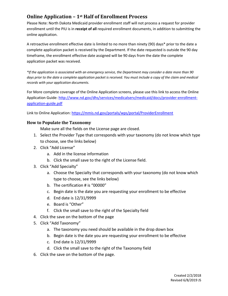 Non-emergent Medical Transportation Application Checklists - North Dakota, Page 22