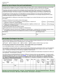 Form SFN958 Health Care Application for the Elderly and Disabled - North Dakota, Page 4