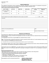 Form SFN16275 Application for a North Dakota Seasonal License - North Dakota, Page 2
