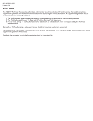 Form SFN60723 Contract Work Authorization Request - North Dakota, Page 4
