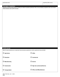 Form U-3 (BWC-7503) Application for Ohio Workers&#039; Compensation Coverage - Ohio, Page 8