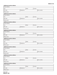 Form MEDCO-13B (BWC-3923) Application for Provider Recertification - Ohio, Page 7