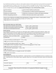 Form ODM03528 Healthchek and Pregnancy Related Services Information Sheet - Ohio, Page 3
