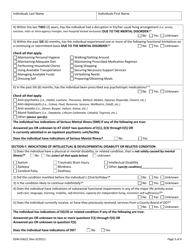 Form ODM03622 Preadmission Screening and Resident Review (Pasrr) Identification Screen - Ohio, Page 3