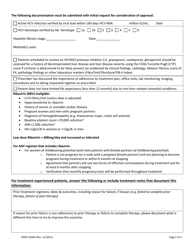 Form ODM10186 Prior Authorization Hepatitis C Treatment - Ohio, Page 2
