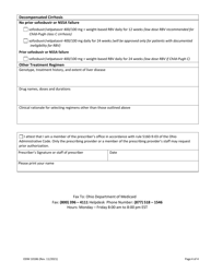 Form ODM10186 Prior Authorization Hepatitis C Treatment - Ohio, Page 4
