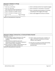 Form ODM10276 Substance Use Disorder Services Prior Authorization Request - Ohio, Page 6
