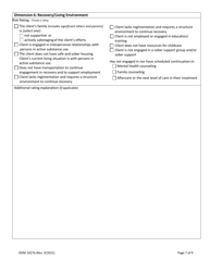 Form ODM10276 Substance Use Disorder Services Prior Authorization Request - Ohio, Page 7