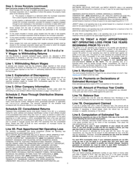 Instructions for Form 27 Rita Net Profit Tax Return - Ohio, Page 3