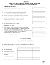 Form 27 Rita Net Profit Tax Return - Ohio, Page 3