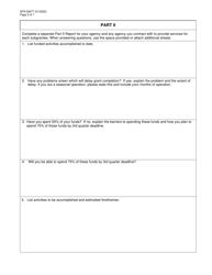 Form SFN52677 Esg/Ndhg Mid-term Progress Report - North Dakota, Page 2