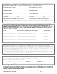 Form HD01157F Application for Dealer Registration - Pennsylvania, Page 2